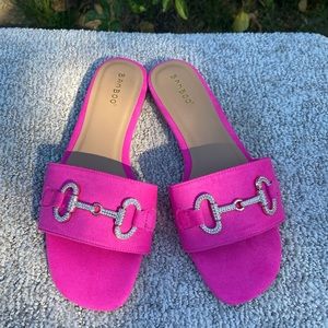 Pink sandals